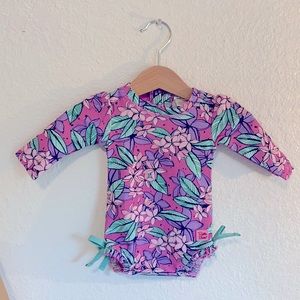 Ruffle Butts 0-3m Rash Guard